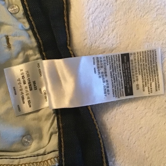 Levi’s Strauss slim fit jeans 36x32 - Picture 6 of 6